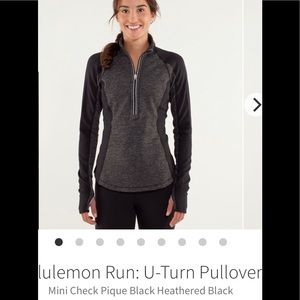 Lululemon Run U-turn Pullover